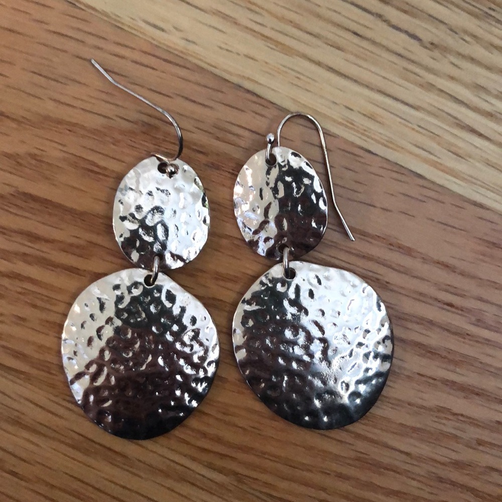 Gold earrings